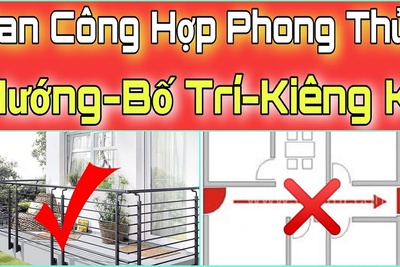Thiết Kế Ban Công Theo Phong Thủy Thu Hút Năng Lượng Tốt
