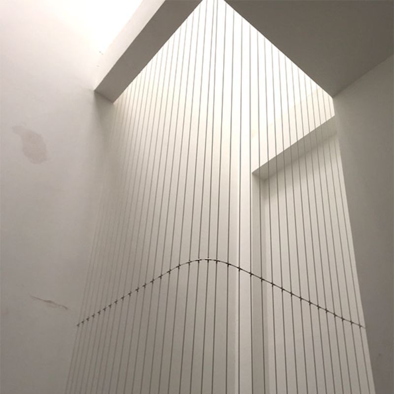 Lưới giếng trời bằng lõi inox