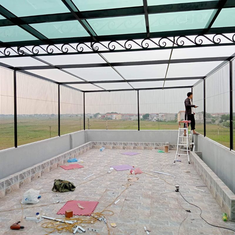 Lưới an toàn sân thượng