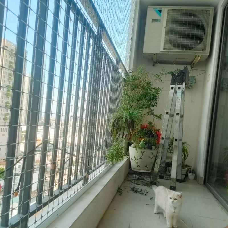 Lưới chắn chó mèo hiệu quả