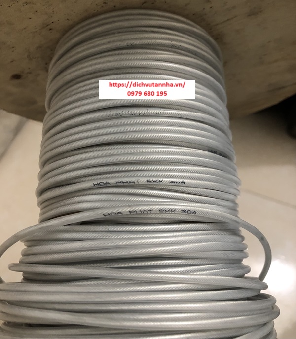 Lưới an toàn inox bọc nhựa