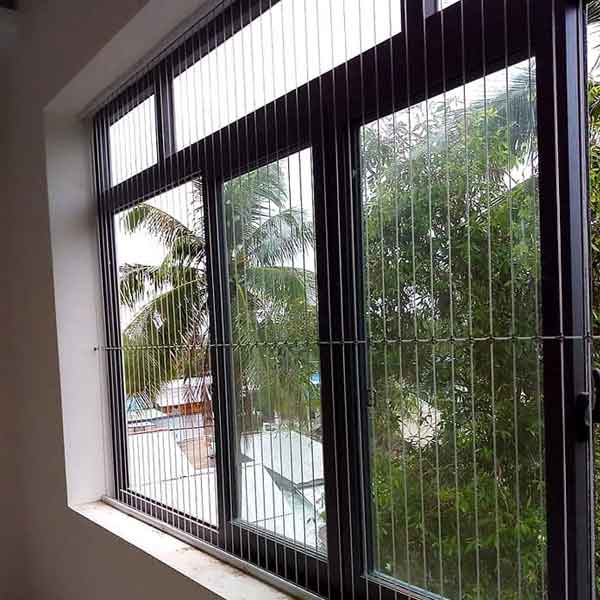 Cấu tạo lưới an toàn cửa sổ
