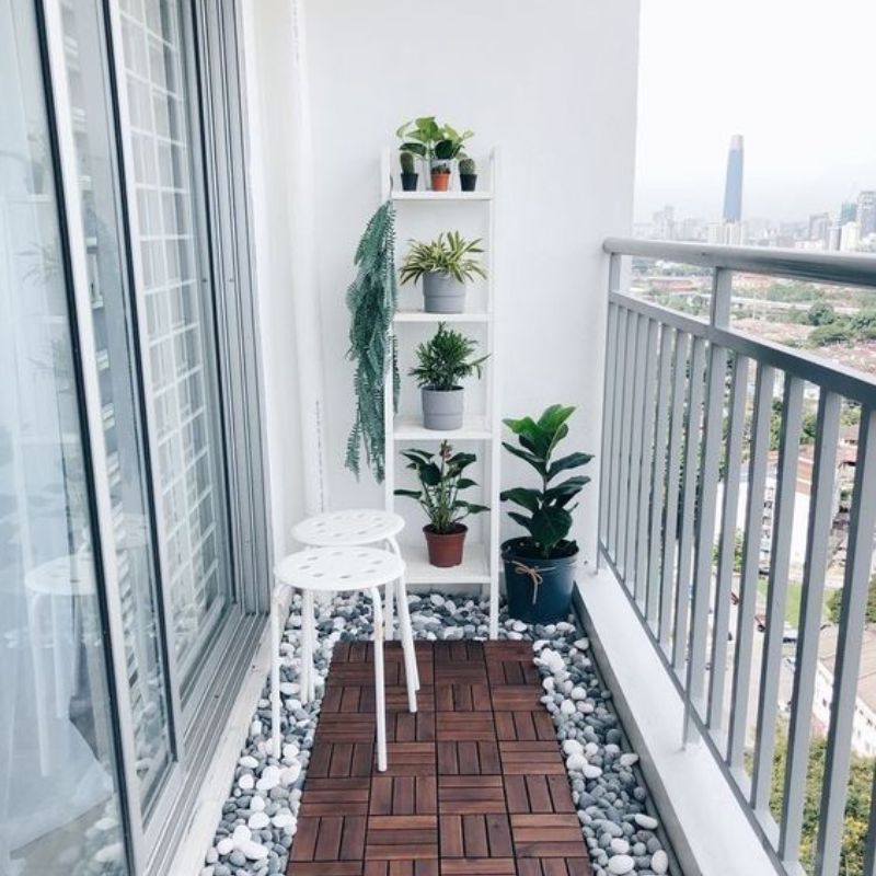 Mẫu ban công nhỏ, đơn giản