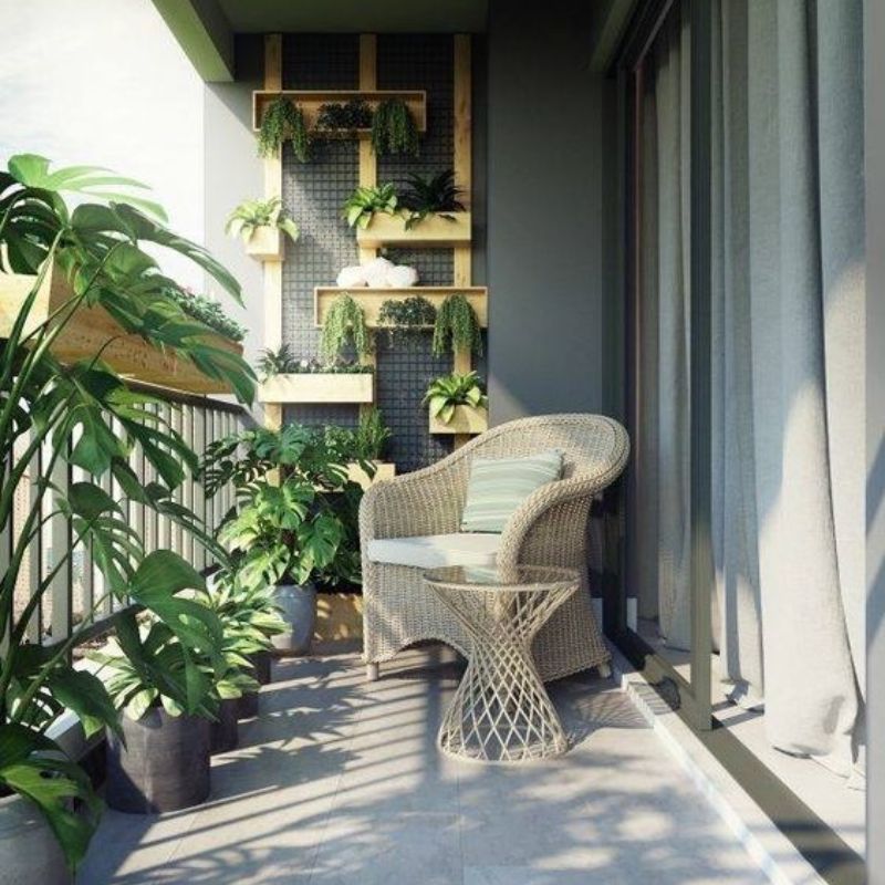 Mẫu ban công chung cư đẹp