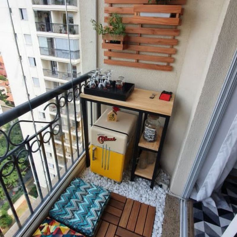 Mẫu ban công nhỏ, hiện đại