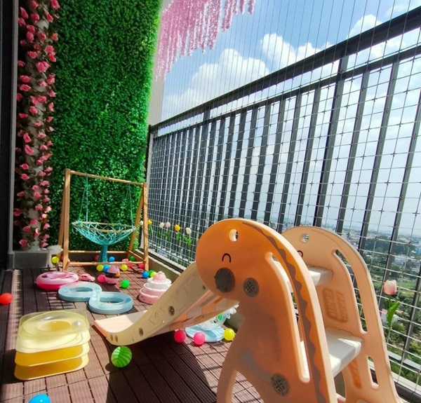 Lưới an toàn ban công