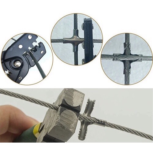 Cách kẹp chì lưới an toàn