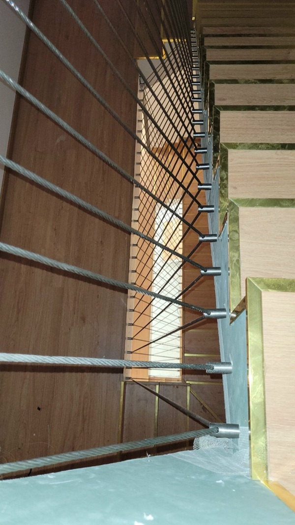 Dây cáp an toàn cầu thang 8mm