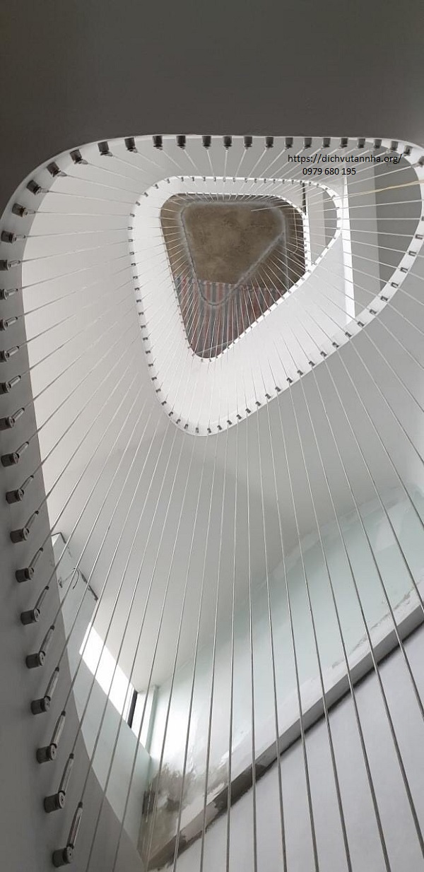 Cáp cầu thang hình xoắn ốc